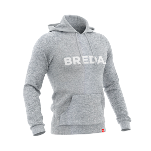 Hoodie Breda grey